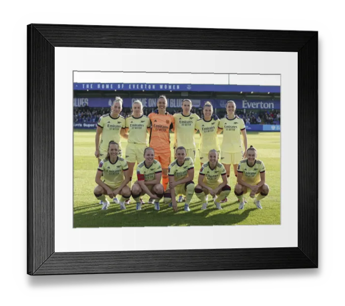 Framed Print : Arsenal Women Prepare for FA WSL Clash Against Everton Framed Print : Arsenal Women Prepare for FA WSL Clash Against Everton