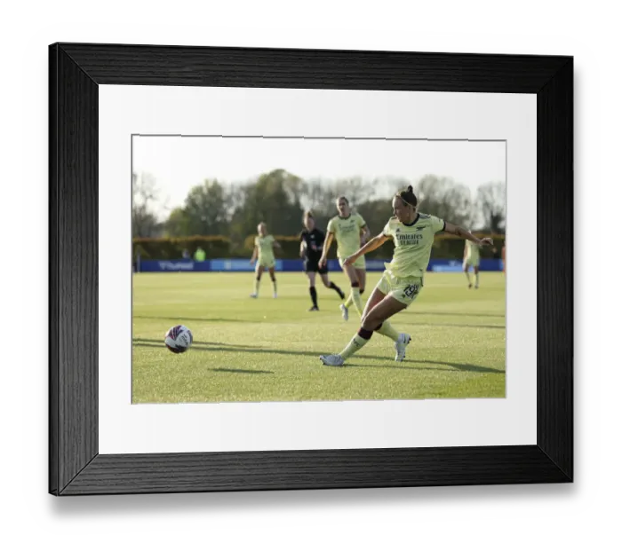 Framed Print : Arsenal's Caitlin Foord Shines in Everton Women vs Arsenal Women FA WSL Match Framed Print : Arsenal's Caitlin Foord Shines in Everton Women vs Arsenal Women FA WSL Match
