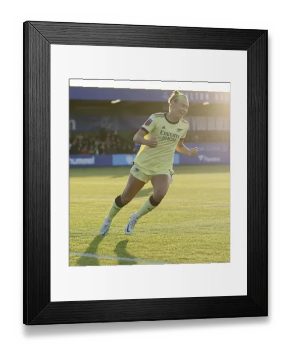 Framed Print : Caitlin Foord Scores First Goal: Everton Women vs. Arsenal Women, FA WSL 2021-22 Framed Print : Caitlin Foord Scores First Goal: Everton Women vs. Arsenal Women, FA WSL 2021-22