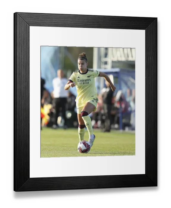 Framed Print : Arsenal Women vs Everton Women: Steph Catley in Action - Barclays FA Womens Super League 2021-22