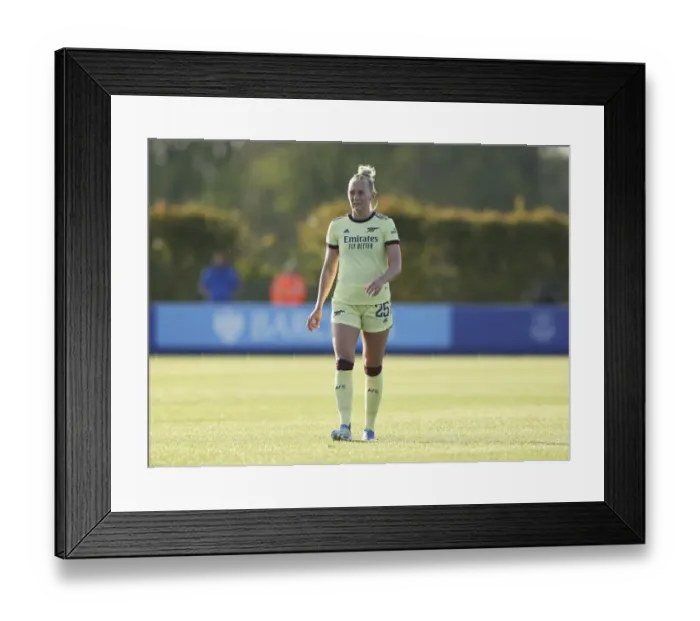 Framed Print : Arsenal's Stina Blackstenius Shines in Everton Women vs Arsenal Women FA WSL Match Framed Print : Arsenal's Stina Blackstenius Shines in Everton Women vs Arsenal Women FA WSL Match