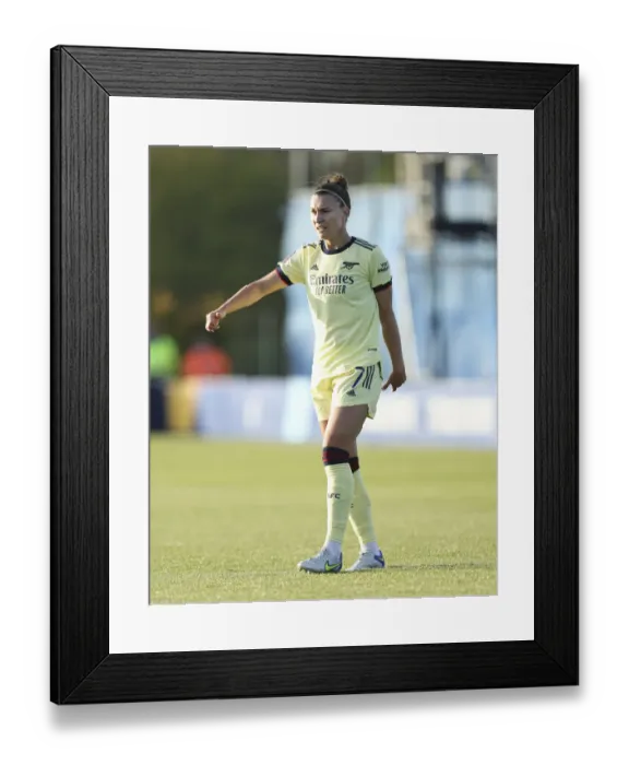 Framed Print : Steph Houghton in Action: Arsenal Women vs Everton Women, FA WSL (2022)