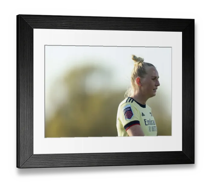 Framed Print : Stina Blackstenius Shines: Arsenal Women Dominate Everton Women in FA WSL Match
