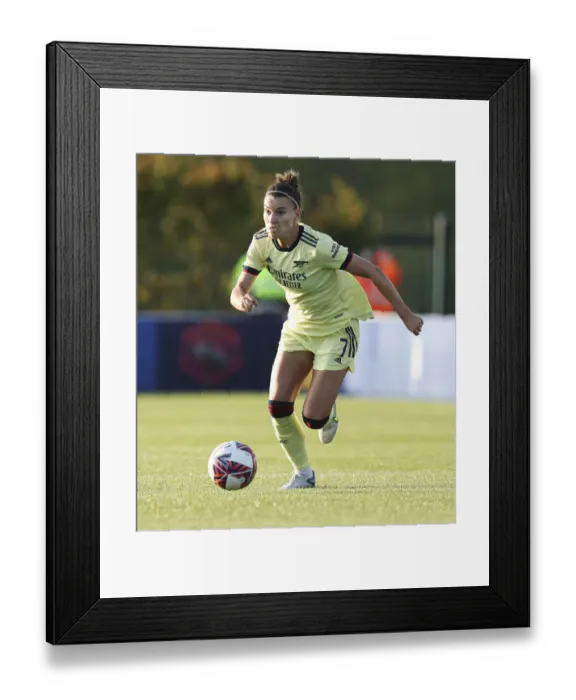 Framed Print : Arsenal Women vs. Everton Women: Barclays FA WSL Clash at Walton Hall Park