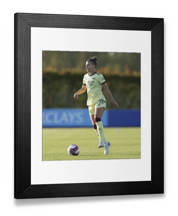 Framed Print : Arsenal vs. Everton Women: FA WSL Showdown at Walton Hall Park