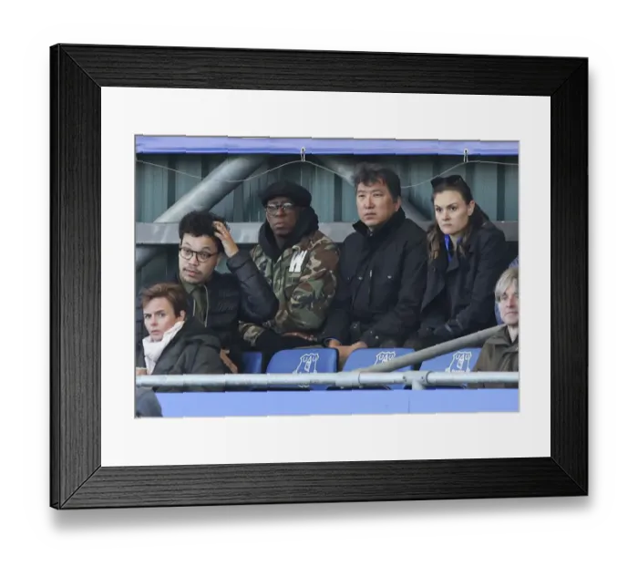 Framed Print : Ian Wright Witnesses Exciting FA WSL Clash: Everton Women vs. Arsenal Women Framed Print : Ian Wright Witnesses Exciting FA WSL Clash: Everton Women vs. Arsenal Women