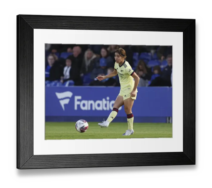Framed Print : Mana Iwabuchi: In Action for Arsenal vs. Everton, FA WSL 2021-22