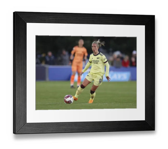 Framed Print : Jordan Nobbs Shines: Arsenal Women's Dominant Victory Over Everton Women in FA WSL