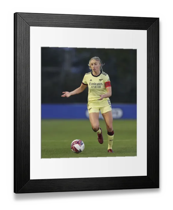 Framed Print : Arsenal's Leah Williamson in Action during FA WSL Match vs Everton
