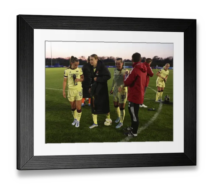 Framed Print : Arsenal Women Celebrate FA WSL Victory: McCabe, Miedema, and Maritz Rejoice Framed Print : Arsenal Women Celebrate FA WSL Victory: McCabe, Miedema, and Maritz Rejoice