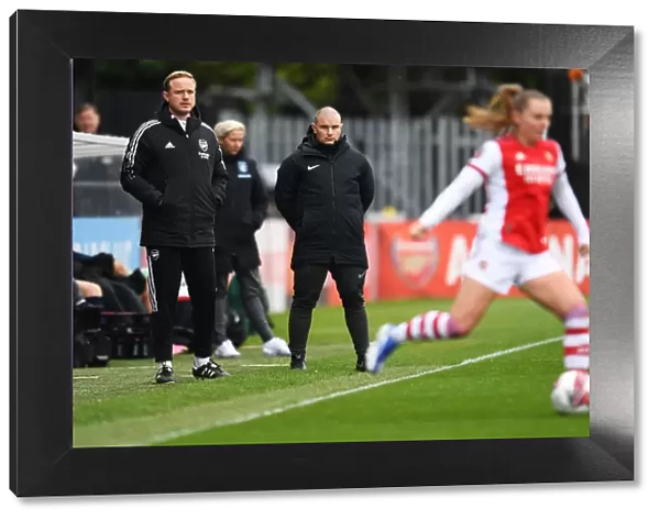 Jonas Eidevall Leads Arsenal Women Against Aston Villa at Meadow Park (FA WSL 2021-22)