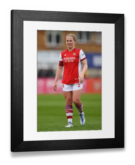 Framed Print : Arsenal's Kim Little in Deep Thought During FA WSL Clash Against Aston Villa Framed Print : Arsenal's Kim Little in Deep Thought During FA WSL Clash Against Aston Villa