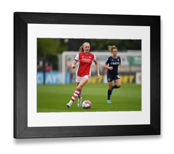 Framed Print : Arsenal's Frida Maanum in Action: Arsenal Women vs. Aston Villa Women, FA WSL Match, 2021-22 Framed Print : Arsenal's Frida Maanum in Action: Arsenal Women vs. Aston Villa Women, FA WSL Match, 2021-22