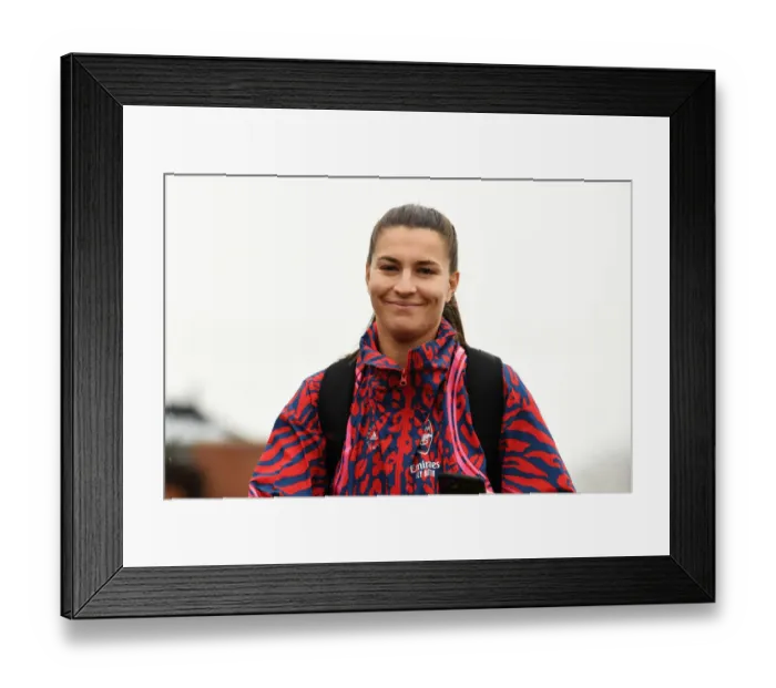 Framed Print : Steph Catley's Debut: Arsenal Women vs Aston Villa Women in FA WSL (2021-22) Framed Print : Steph Catley's Debut: Arsenal Women vs Aston Villa Women in FA WSL (2021-22)