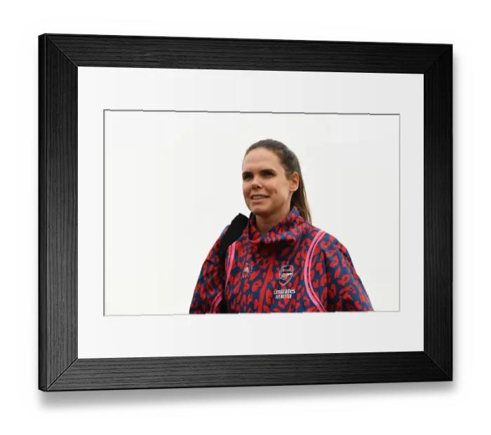 Framed Print : Arsenal's Simone Boye Makes Debut at Meadow Park Against Aston Villa Women Framed Print : Arsenal's Simone Boye Makes Debut at Meadow Park Against Aston Villa Women