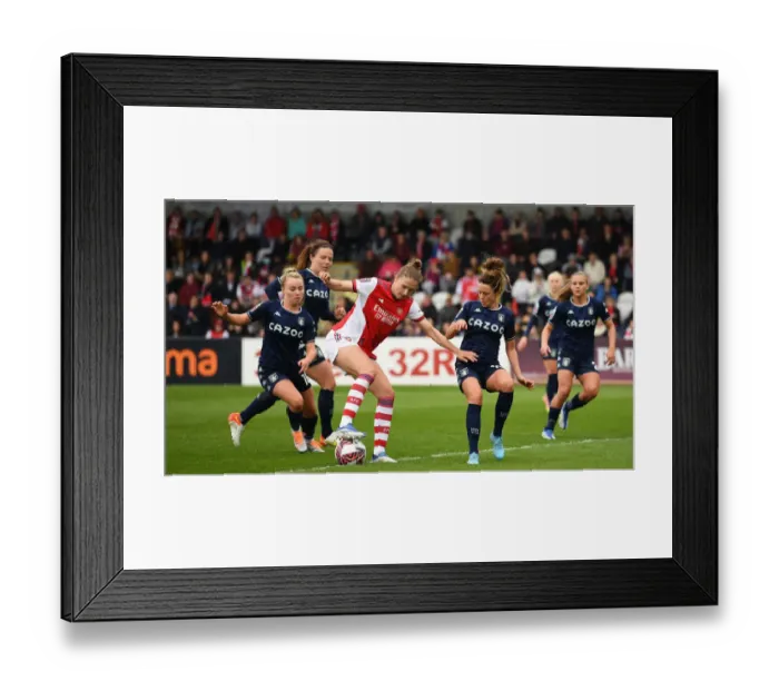 Framed Print : Arsenal Women vs. Aston Villa Women: Tense Battle in FA WSL as Miedema Fights Off Pressure Framed Print : Arsenal Women vs. Aston Villa Women: Tense Battle in FA WSL as Miedema Fights Off Pressure