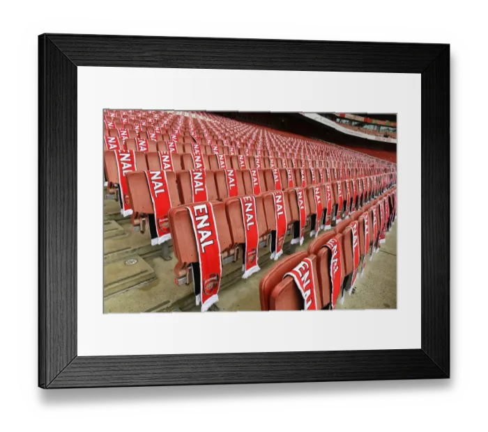 Framed Print : Battle at Emirates: Arsenal Women vs. Tottenham Hotspur Women - Scarves Wave for FA WSL Clash (2021-22) Framed Print : Battle at Emirates: Arsenal Women vs. Tottenham Hotspur Women - Scarves Wave for FA WSL Clash (2021-22)