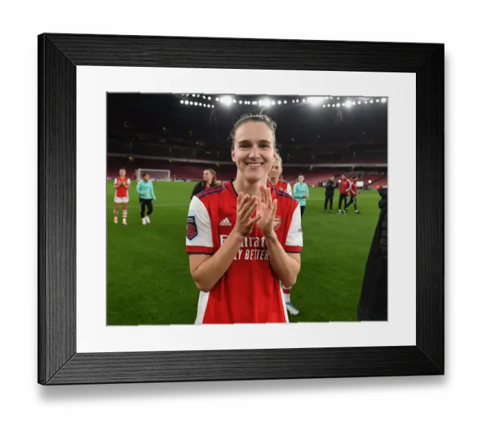 Framed Print : Arsenal's Vivianne Miedema Celebrates after Arsenal Women's Victory over Tottenham Hotspur in FA WSL Framed Print : Arsenal's Vivianne Miedema Celebrates after Arsenal Women's Victory over Tottenham Hotspur in FA WSL