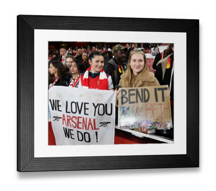 Framed Print : Arsenal vs. Tottenham Women's Football Rivalry Ignites at Emirates Stadium in FA WSL Clash