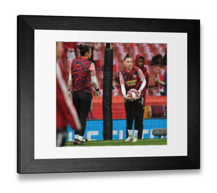 Framed Print : Arsenal Women vs. Tottenham Hotspur: FA WSL Showdown at Emirates Stadium