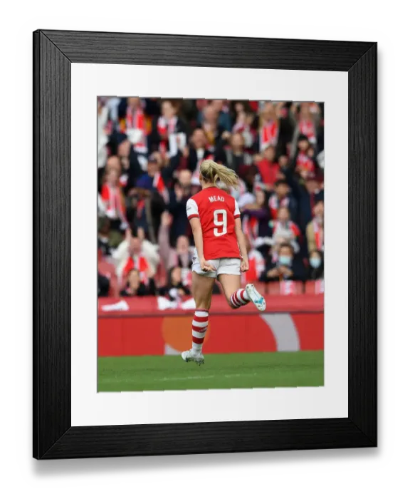 Framed Print : Arsenal Women's Triumph: Beth Mead Nets First Goal Against Tottenham in FA WSL Clash Framed Print : Arsenal Women's Triumph: Beth Mead Nets First Goal Against Tottenham in FA WSL Clash