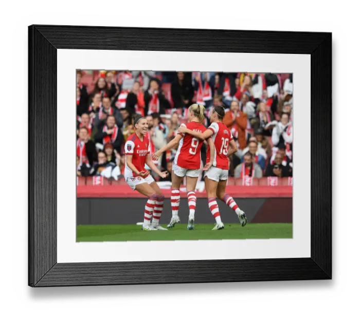 Framed Print : Arsenal Women's Historic Victory: Beth Mead Scores First Goal Against Tottenham Hotspur in 2021-22 FA WSL Framed Print : Arsenal Women's Historic Victory: Beth Mead Scores First Goal Against Tottenham Hotspur in 2021-22 FA WSL