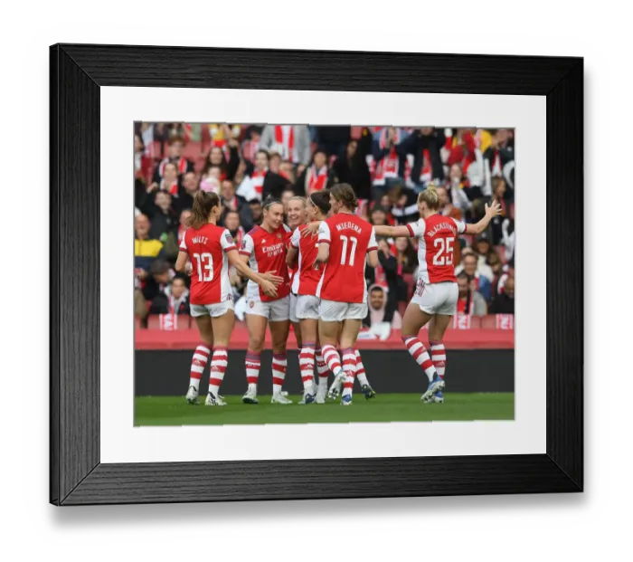 Framed Print : Arsenal Women's Triumph: Beth Mead Scores First Goal Against Tottenham in FA WSL Showdown Framed Print : Arsenal Women's Triumph: Beth Mead Scores First Goal Against Tottenham in FA WSL Showdown