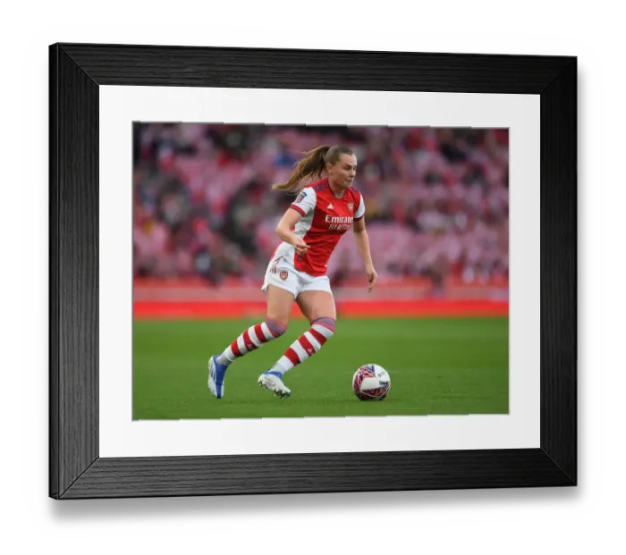 Framed Print : Arsenal vs. Tottenham: FA WSL Clash at Emirates Stadium