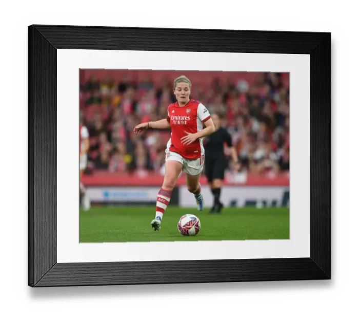 Framed Print : Arsenal's Kim Little Dazzles in FA WSL Showdown Against Tottenham Hotspur