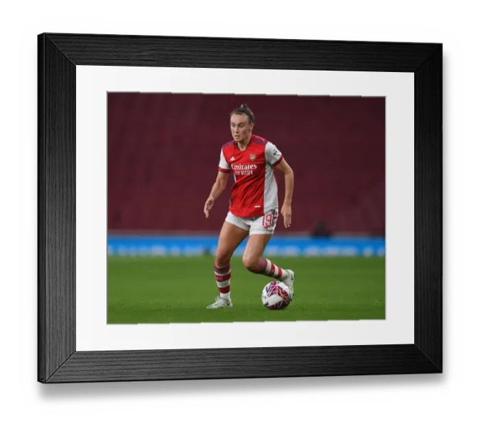 Framed Print : Arsenal vs. Tottenham: FA WSL Clash at Emirates Stadium (2021-22)