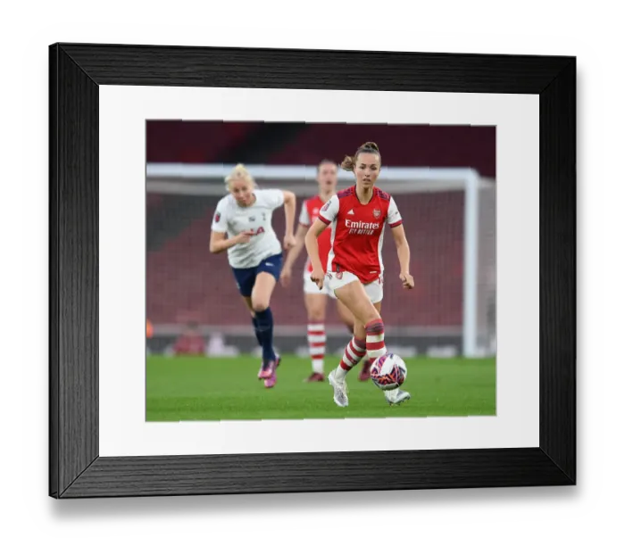 Framed Print : Arsenal Women vs. Tottenham Hotspur: FA WSL Showdown at Emirates Stadium Framed Print : Arsenal Women vs. Tottenham Hotspur: FA WSL Showdown at Emirates Stadium