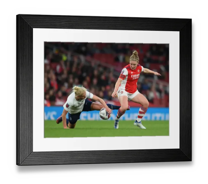 Framed Print : Kim Little's Brilliant Performance: Arsenal Women Outshine Tottenham Hotspur in FA WSL Clash