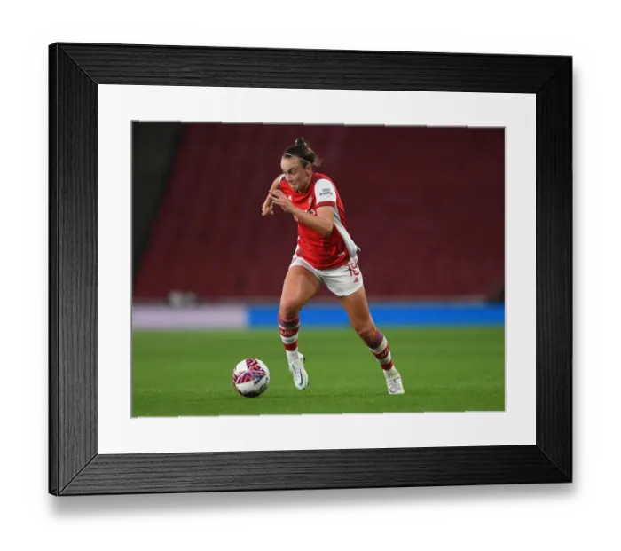 Framed Print : Arsenal Women vs. Tottenham Hotspur: 2021-22 FA WSL Clash at Emirates Stadium