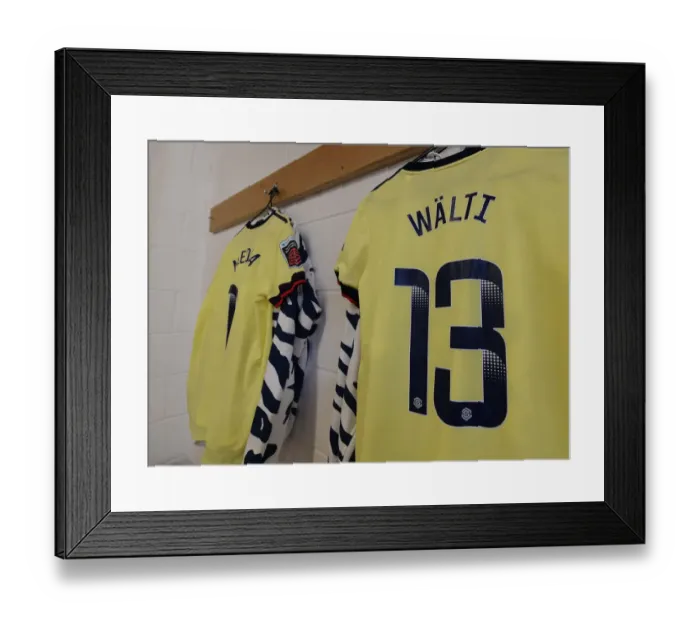 Framed Print : Arsenal Women: Ready for Battle - Kit Preparation Ahead of West Ham United Showdown (FA WSL)