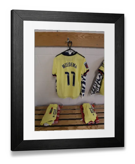 Framed Print : Arsenal Women's Kit Ready for Barclays FA WSL Showdown against West Ham United Women Framed Print : Arsenal Women's Kit Ready for Barclays FA WSL Showdown against West Ham United Women