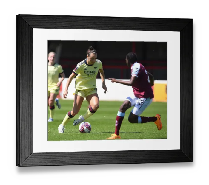 Framed Print : Clash of the Titans: West Ham vs. Arsenal Women's Football Showdown Framed Print : Clash of the Titans: West Ham vs. Arsenal Women's Football Showdown
