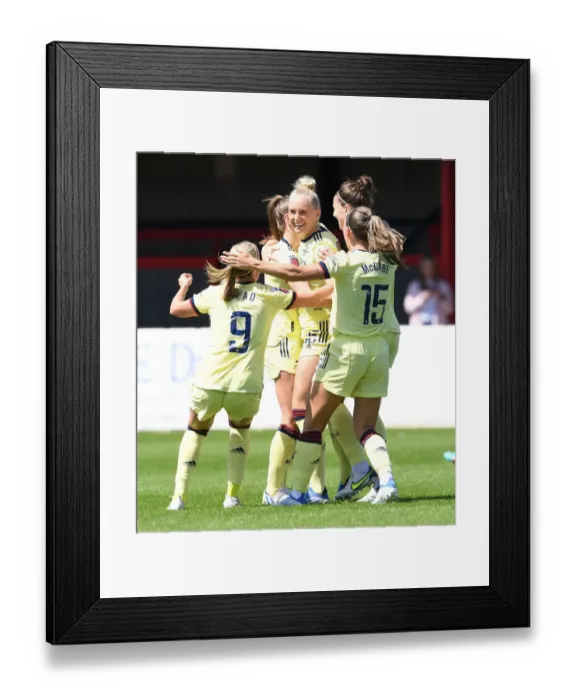 Framed Print : Stina Blackstenius Scores First Goal: Arsenal Women Triumph Over West Ham United Women in FA WSL Clash Framed Print : Stina Blackstenius Scores First Goal: Arsenal Women Triumph Over West Ham United Women in FA WSL Clash