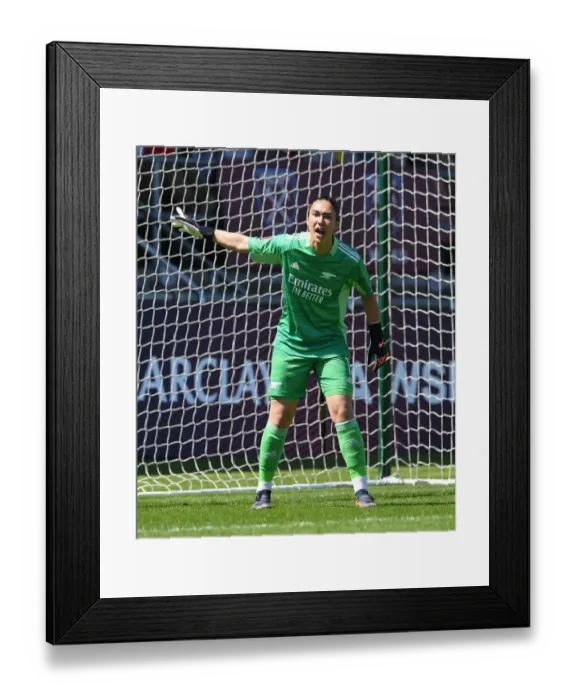 Framed Print : Manuela Zinsberger in Action: Arsenal vs. West Ham United Women's FA WSL Clash Framed Print : Manuela Zinsberger in Action: Arsenal vs. West Ham United Women's FA WSL Clash