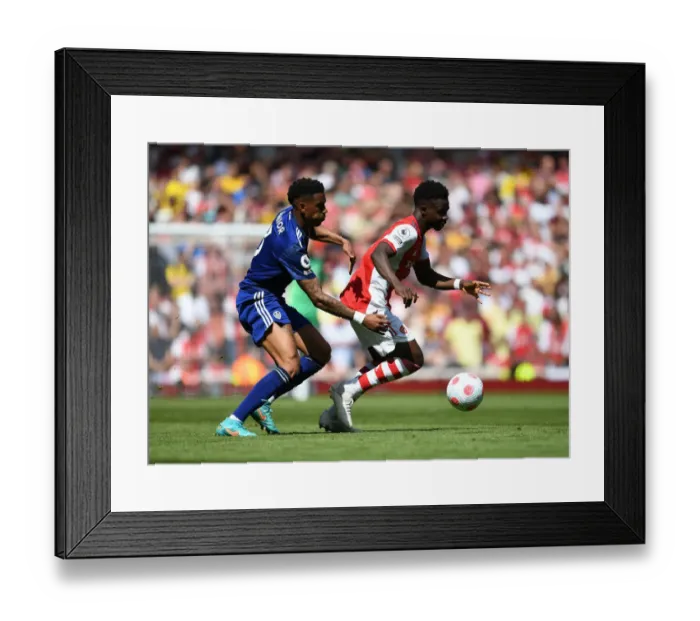 Framed Print : Saka Scores Spectacular Win: Outmaneuvering Firpo in Thrilling Arsenal Victory Framed Print : Saka Scores Spectacular Win: Outmaneuvering Firpo in Thrilling Arsenal Victory