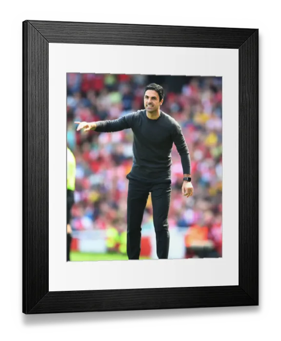 Framed Print : Mikel Arteta Leads Arsenal Against Leeds United in Premier League Showdown (Arsenal v Leeds United 2021-22) Framed Print : Mikel Arteta Leads Arsenal Against Leeds United in Premier League Showdown (Arsenal v Leeds United 2021-22)