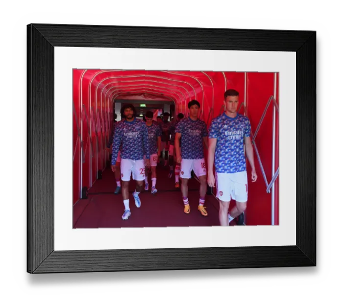 Framed Print : Arsenal Trio: Elneny, Tomiyasu, Holding - Pre-Match Huddle vs Leeds United (2021-22) Framed Print : Arsenal Trio: Elneny, Tomiyasu, Holding - Pre-Match Huddle vs Leeds United (2021-22)