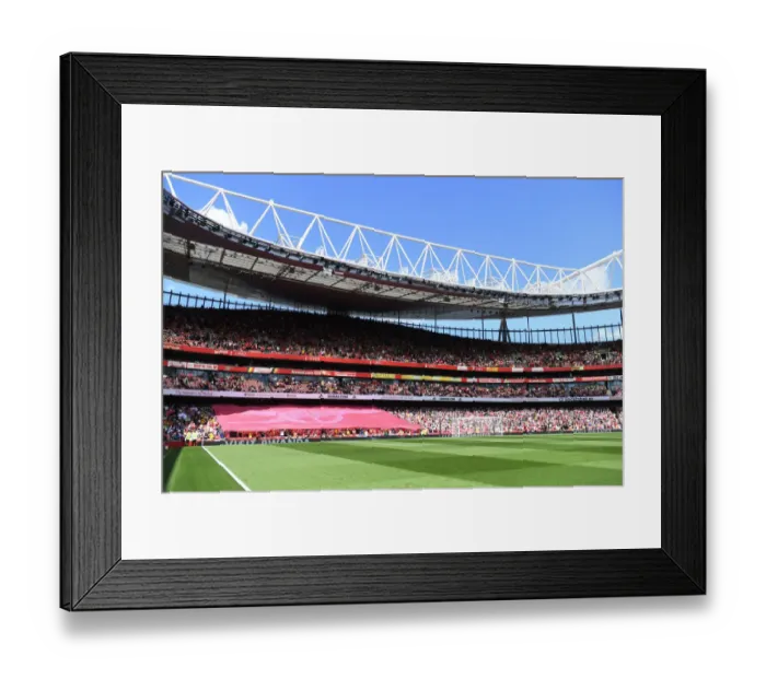 Framed Print : Arsenal vs Leeds United: Premier League Showdown at the Emirates, London 2022