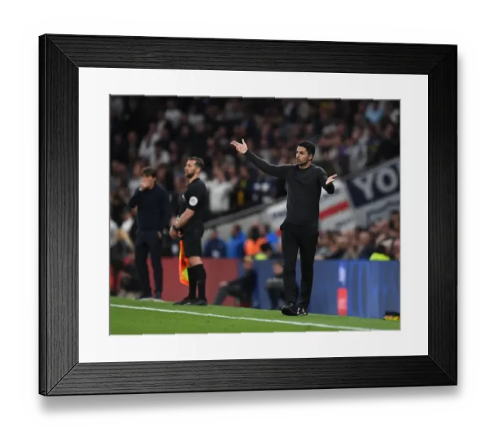 Framed Print : Mikel Arteta vs. Tottenhotpur: Arsenal Boss Faces Off in Premier League Showdown (2021-22) Framed Print : Mikel Arteta vs. Tottenhotpur: Arsenal Boss Faces Off in Premier League Showdown (2021-22)