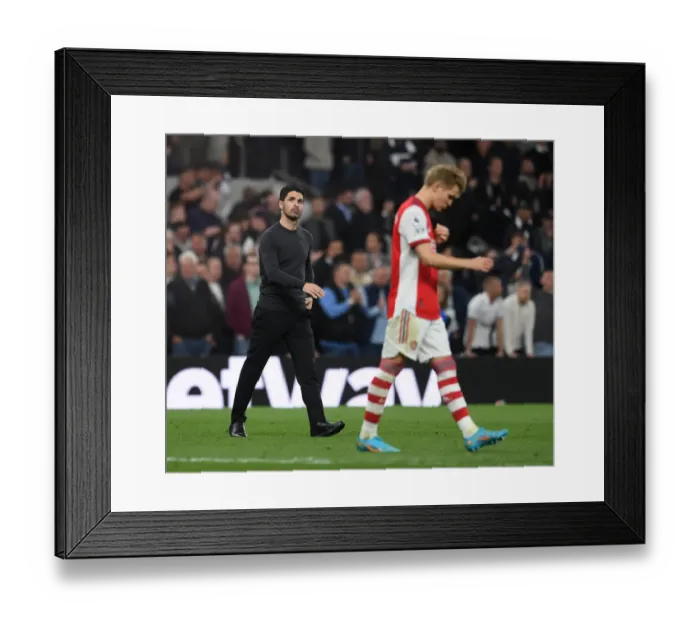 Framed Print : Mikel Arteta Leads Arsenal Against Tottenham Hotspur in Premier League Showdown (2021-22) Framed Print : Mikel Arteta Leads Arsenal Against Tottenham Hotspur in Premier League Showdown (2021-22)