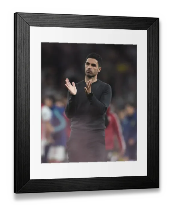 Framed Print : Mikel Arteta and Arsenal Fans Celebrate Premier League Victory over Tottenham Hotspur Framed Print : Mikel Arteta and Arsenal Fans Celebrate Premier League Victory over Tottenham Hotspur