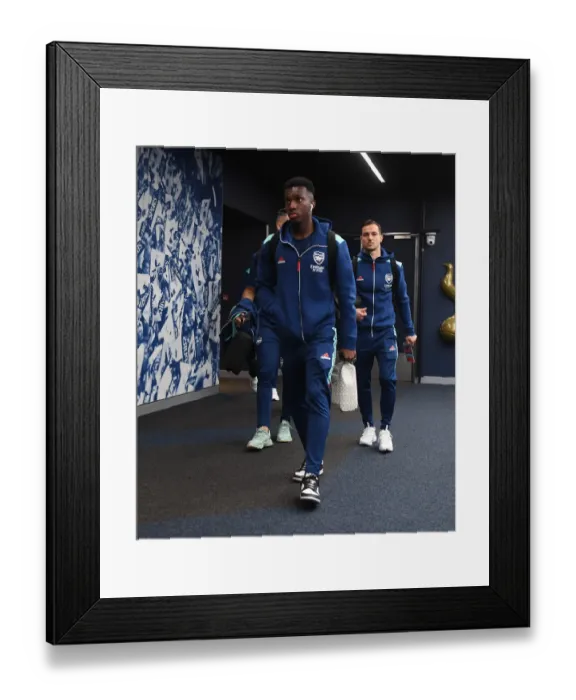 Framed Print : Arsenal's Eddie Nketiah in Action Against Tottenhotspur in the 2021-22 Premier League Framed Print : Arsenal's Eddie Nketiah in Action Against Tottenhotspur in the 2021-22 Premier League