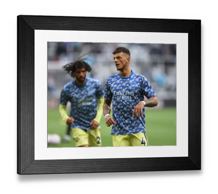 Framed Print : Arsenal's Ben White Prepares for Newcastle Showdown: Premier League Clash 2021-22 Framed Print : Arsenal's Ben White Prepares for Newcastle Showdown: Premier League Clash 2021-22