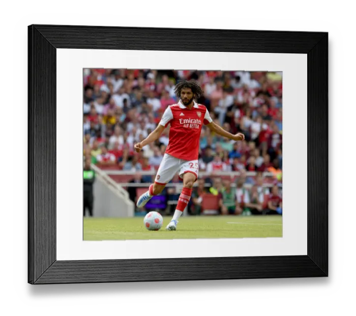 Framed Print : Mohamed Elneny in Action: Arsenal vs. Everton, Premier League 2021-22 Framed Print : Mohamed Elneny in Action: Arsenal vs. Everton, Premier League 2021-22