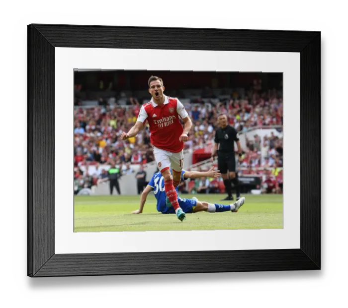 Framed Print : Cedric Soares Thrilling Last-Minute Goal: Arsenal Secures Victory over Everton (May 2022) Framed Print : Cedric Soares Thrilling Last-Minute Goal: Arsenal Secures Victory over Everton (May 2022)