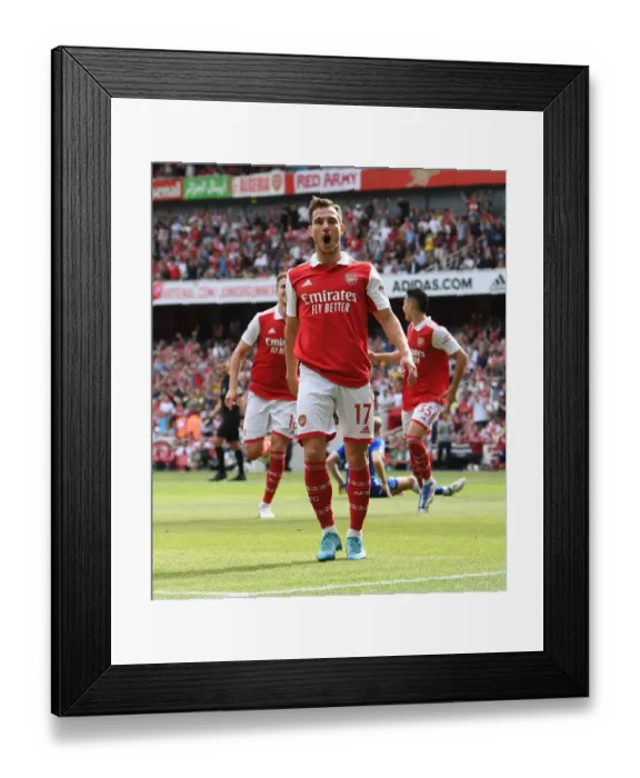 Framed Print : Arsenal's Thrilling Triumph: Cedric Soares Decisive Goal Secures Victory Over Everton (May 2022) Framed Print : Arsenal's Thrilling Triumph: Cedric Soares Decisive Goal Secures Victory Over Everton (May 2022)